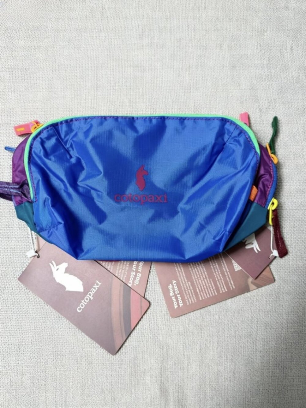 Cotopaxi Colorful Organizer Pouch